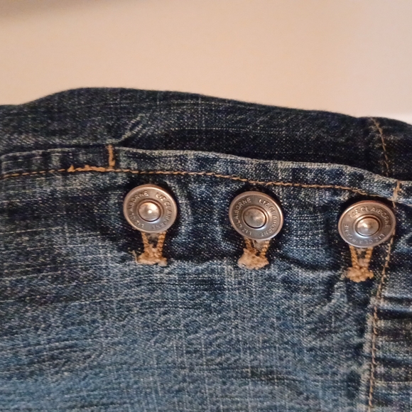 Liz Claiborne Women's Denim Fitted Shirt Jacket Size 0 Petite - Picture 3 of 8